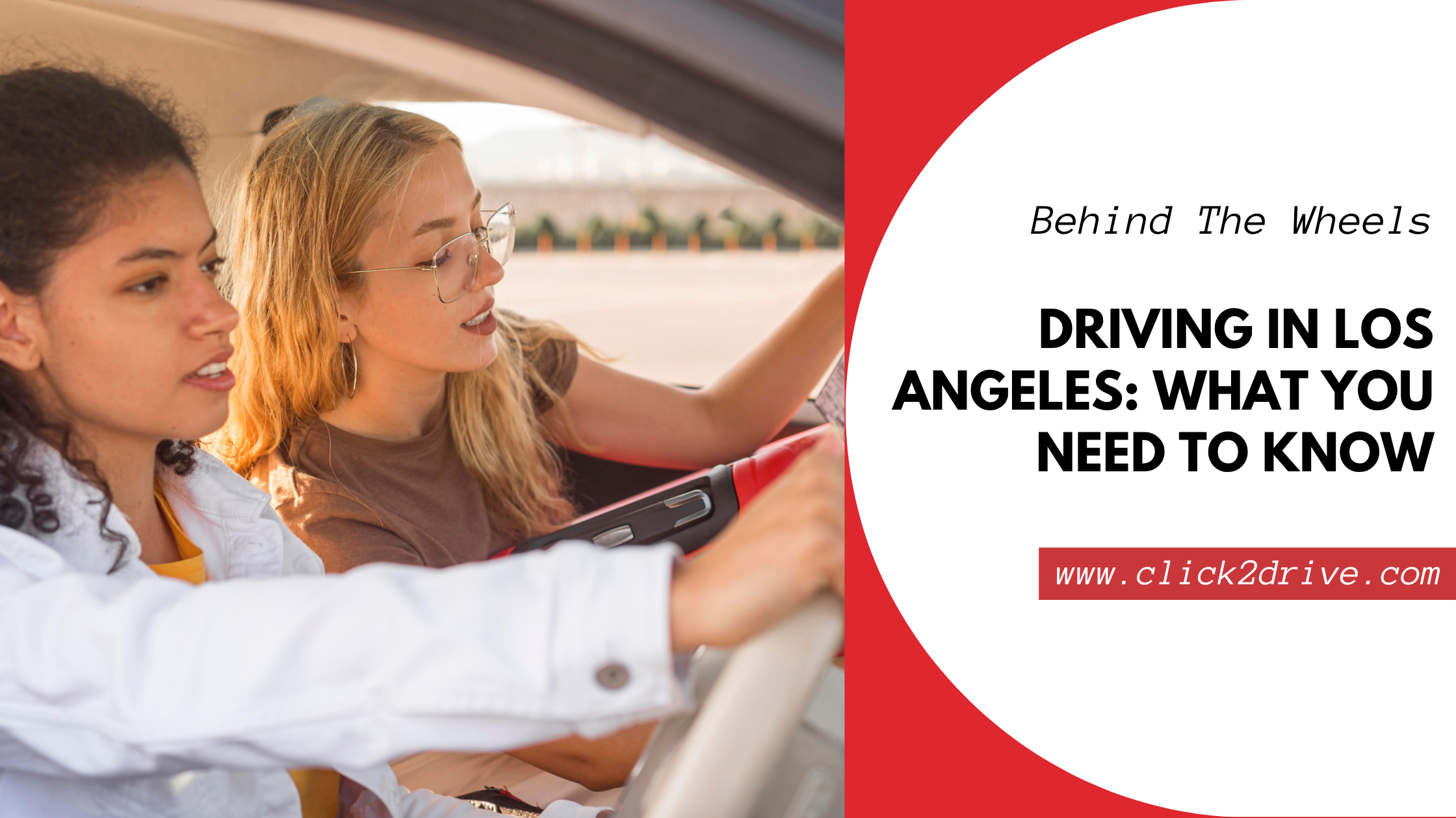 driving in los angeles