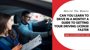 Can You Learn to Drive in a Month